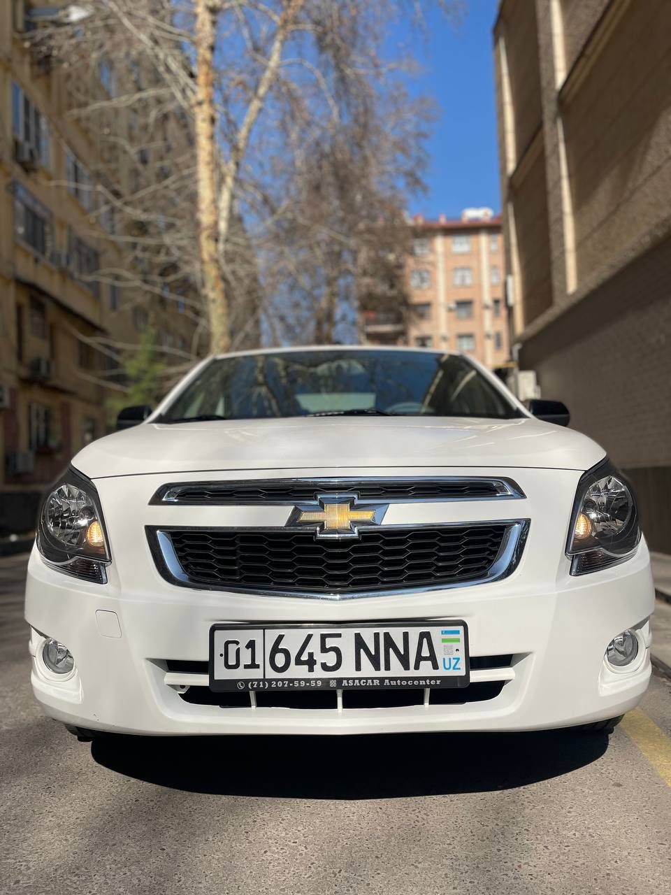 Chevrolet Cobalt в Ташкенте — вид спереди
